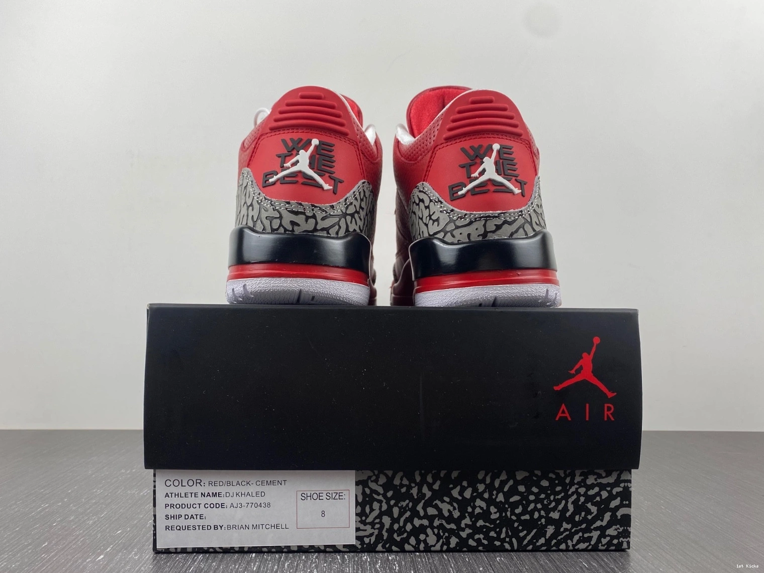 Grateful Jordan Khaled Retro - AJ3-770438 DJ 3 0426